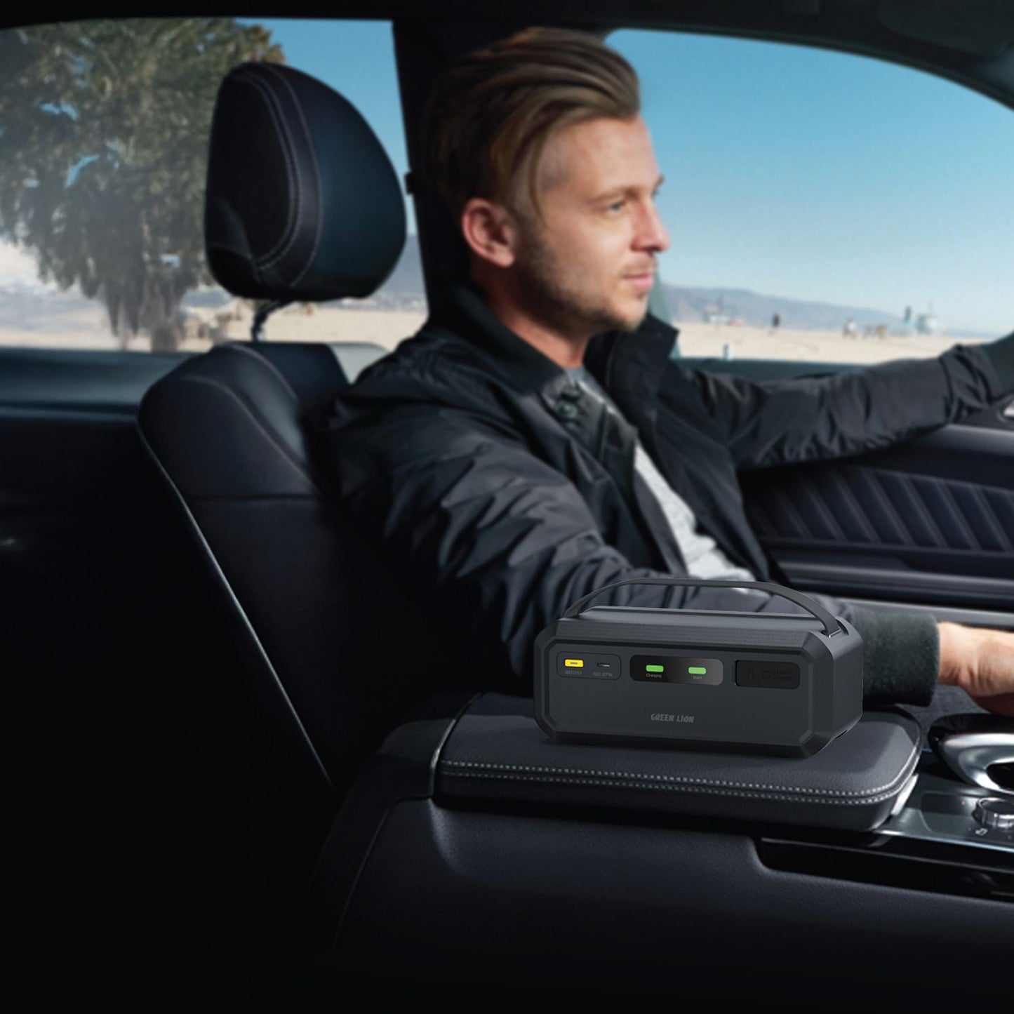 شاحن بطارية السيارة فائق السرعة+هدية شاحن 4 في واحد ضمان مدى الحياه