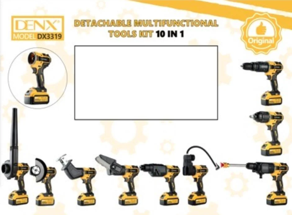 دريل 10 في 1 – القوة والمرونة في جهاز واحد!